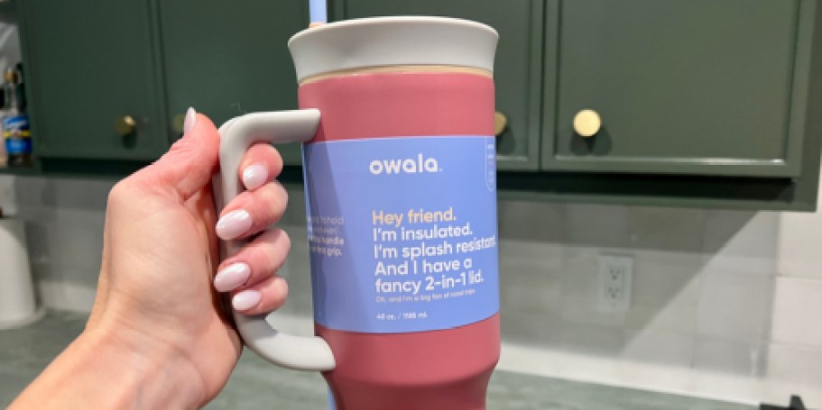 Target Owala Water Bottle & Tumblers from $23.99 (Last-Minute Gift Idea!)