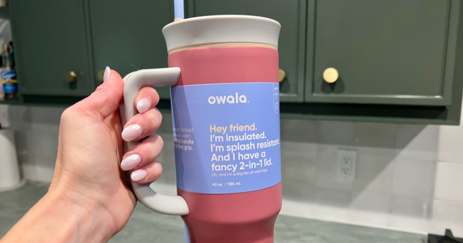 Target Owala Water Bottle & Tumblers from $23.99 (Last-Minute Gift Idea!)