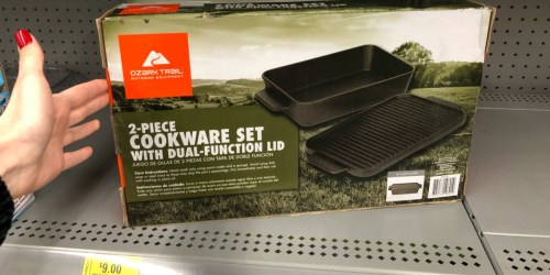 Ozark Trail Cast-Iron Deep Pan Set Possibly Only $9 at Walmart (Regularly $40)
