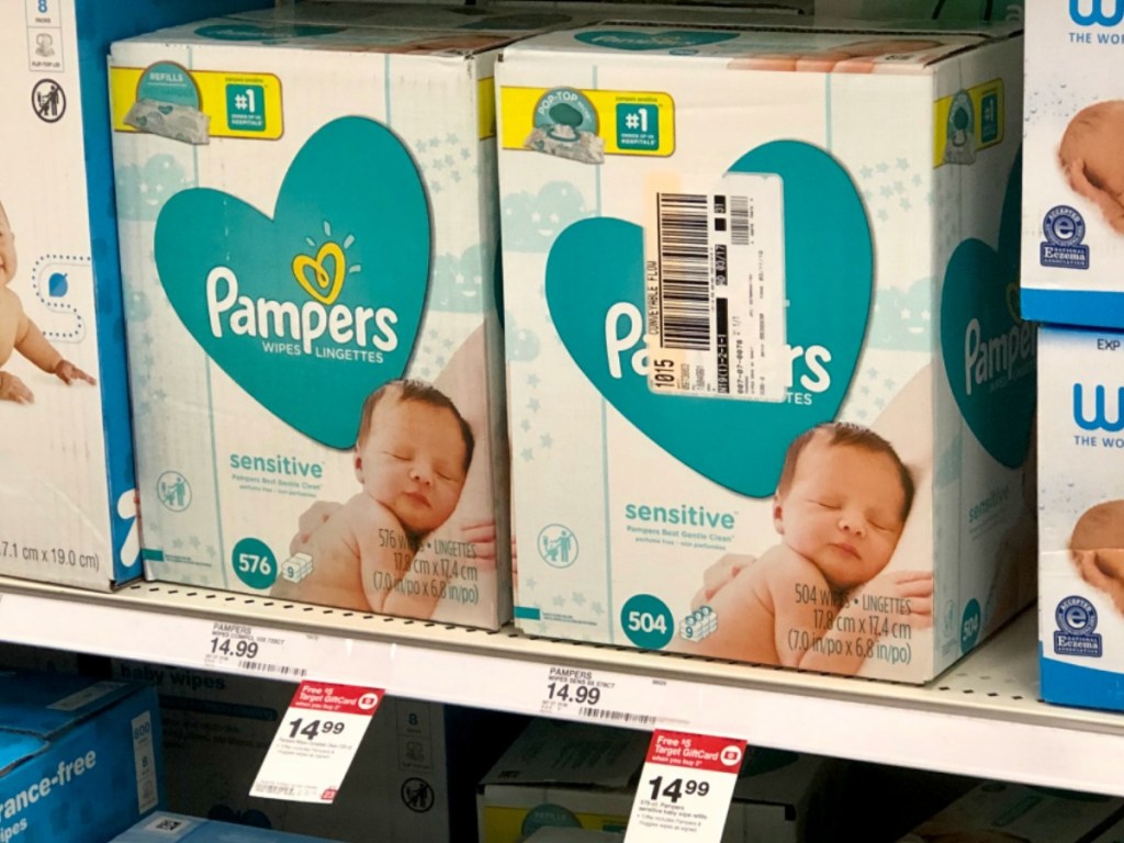 Pampers & Huggies Baby Wipes HUGE Packs as Low as 11.49 Each After