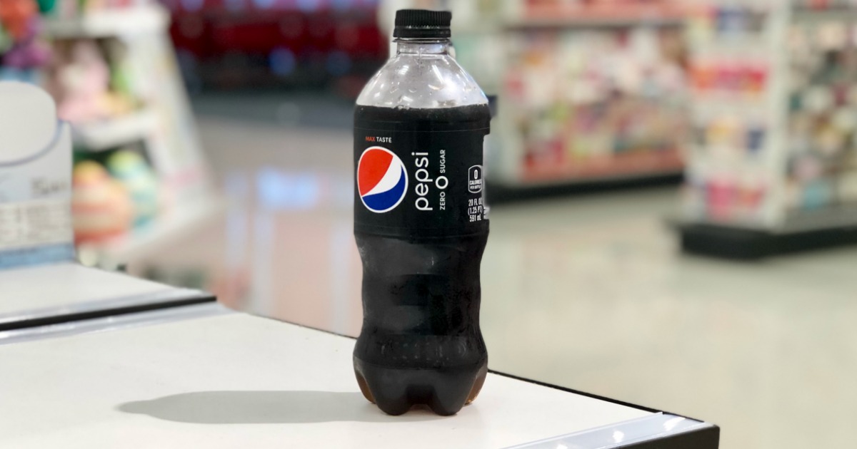 Pepsi Zero Sugar 20oz Bottle Only 49¢ at Target (Just Use Your Phone)