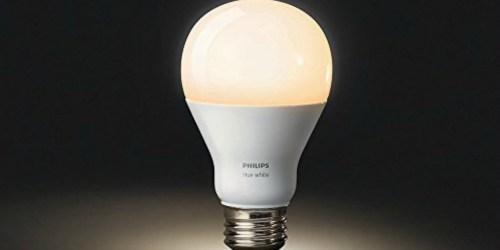 Amazon: Philips Hue White Single LED Bulb Only $10 (Works w/ Alexa)