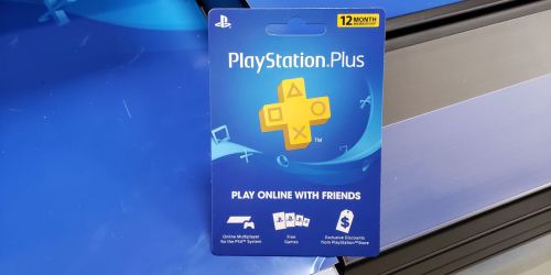 PlayStation Plus 1-Year Membership Subscription Card Only$38.99 Shipped (Regularly $60)
