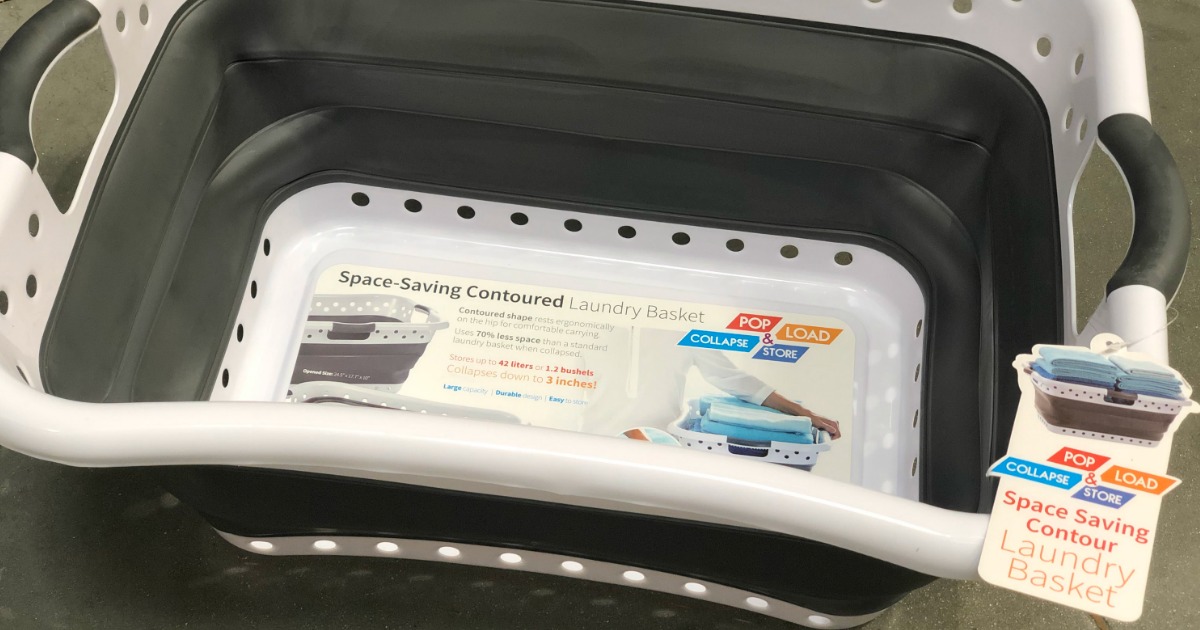 Pop & Load Collapsible Laundry Basket Just $12.99 at Costco (Great for ...