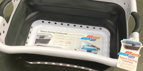 Pop & Load Collapsible Laundry Basket Just $12.99 at Costco (Great for Dorm Rooms)