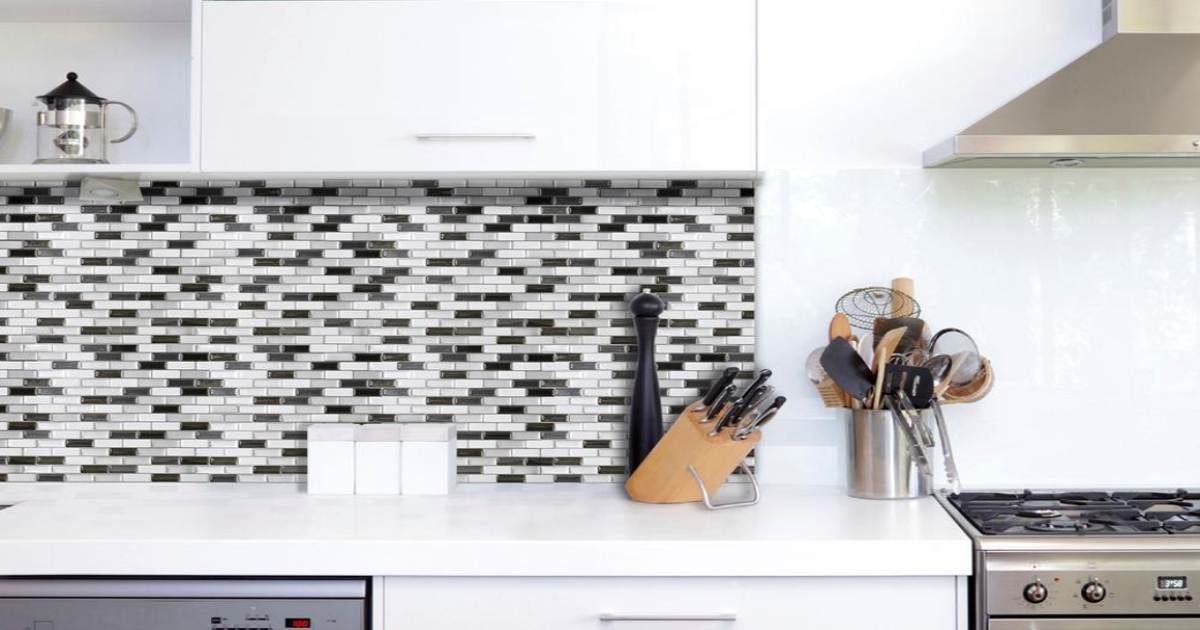 Rare Savings On Peel Stick Backsplash Tiles At Home Depot   Smart Tiles 2 