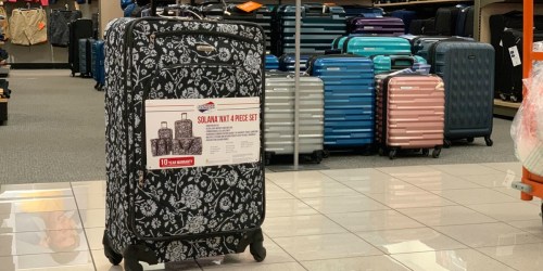 Kohl’s Cardholders: American Tourister 4-Piece Luggage Set Only $87.49 Shipped (Regularly $260) + Earn Kohl’s Cash