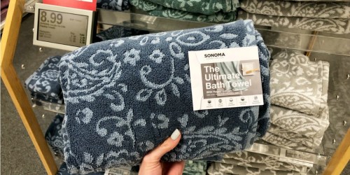 SONOMA Goods for Life Towels from $4.89 + Free Shipping for Kohl’s Cardholders