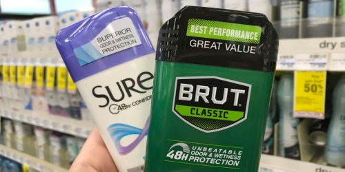 FREE Sure or Brut Deodorant After CVS Rewards (Starting 4/25)