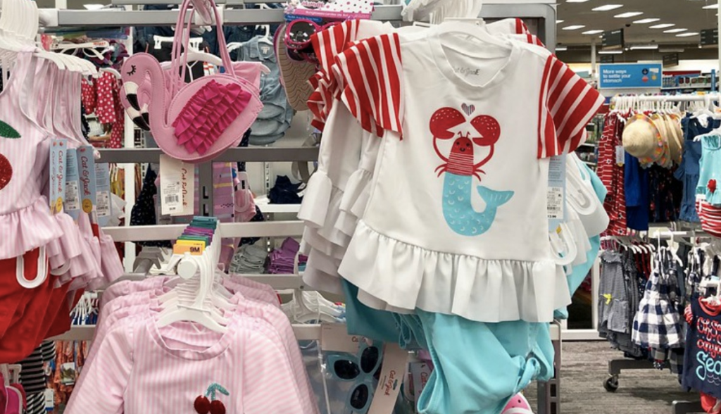 girl's swimsuits at Target