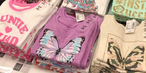 The Children’s Place Girls Graphic Tees as Low as $1.99 Shipped + More