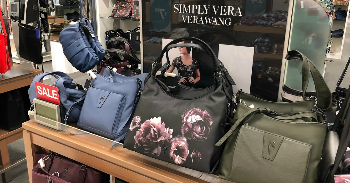 Vera Wang Purse Handbag Black Faux Leather Zip Closure Gold Buckle | Purses  and handbags, Vera wang purses, Black handbags