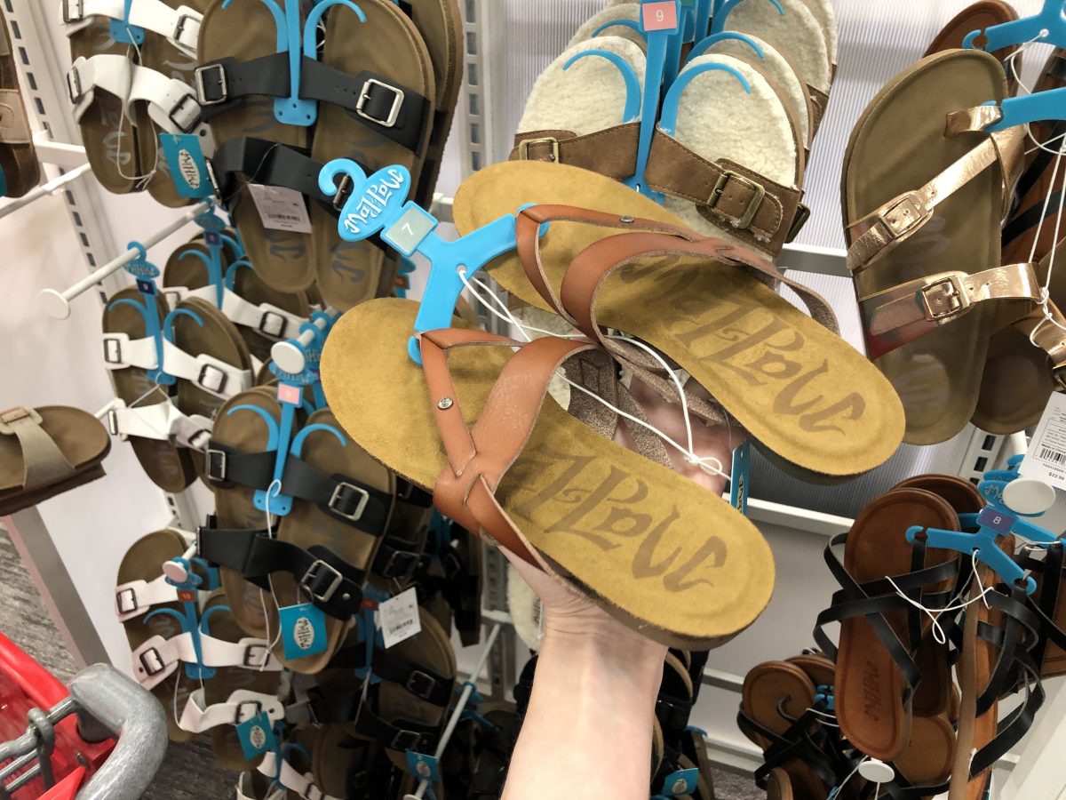 sandals for women target
