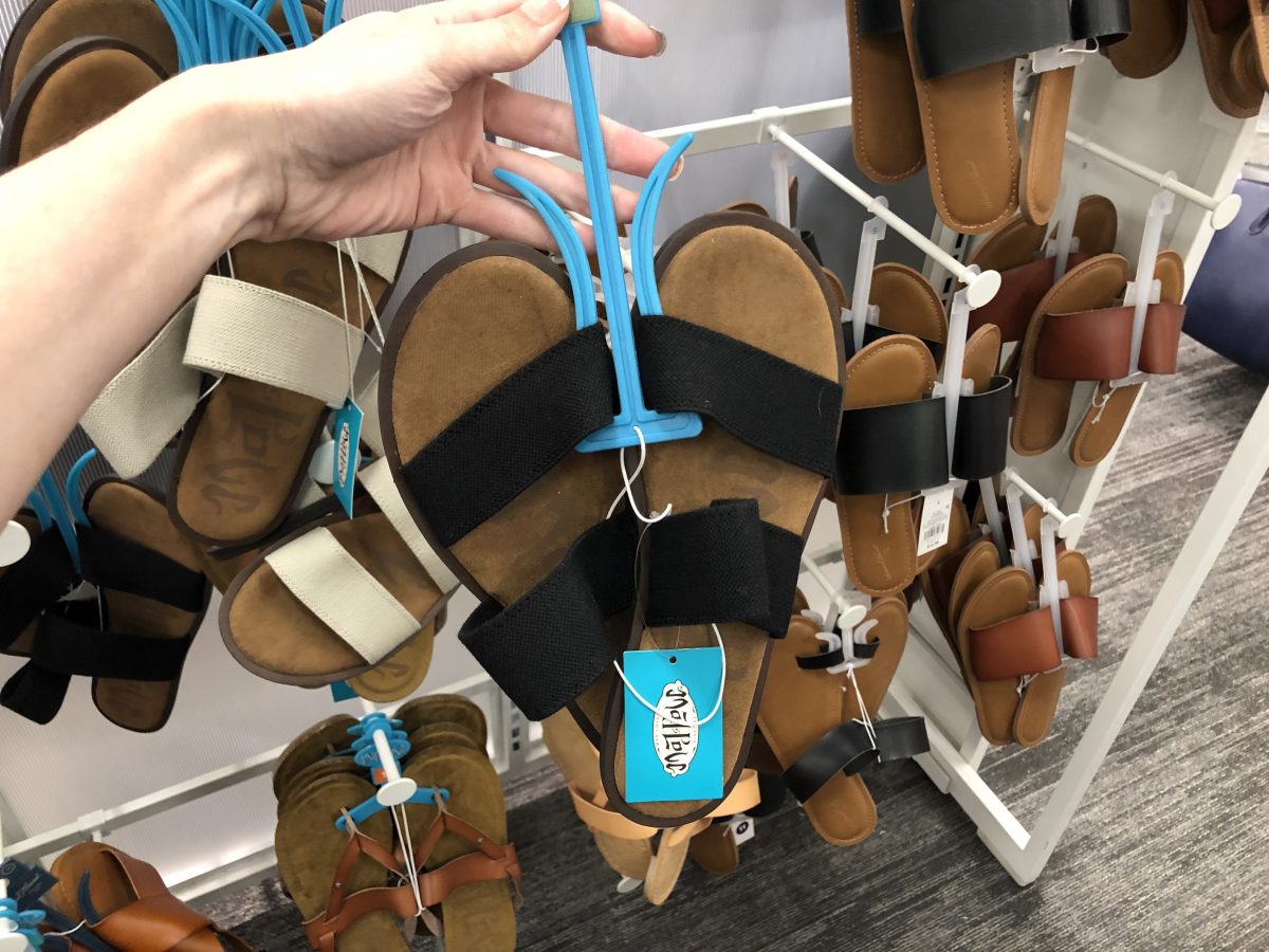 target ladies sandals