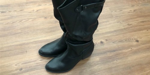 Time & Tru Women’s Slouch Boots Possibly Only $5 at Walmart (Regularly $30)