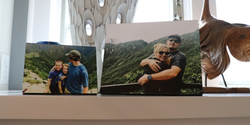65% Off Wood or Metal Photo Panels + Free Walgreens Store Pick-Up