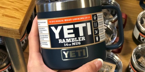 Up to 50% Off YETI Products on Amazon | $15 Colster, $21 Rambler Mug & Bottle, + More!