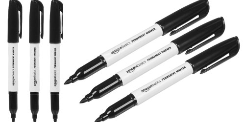 Amazon Basics Permanent Markers 12-Pack Only $2.40 (Just 20¢ Each)