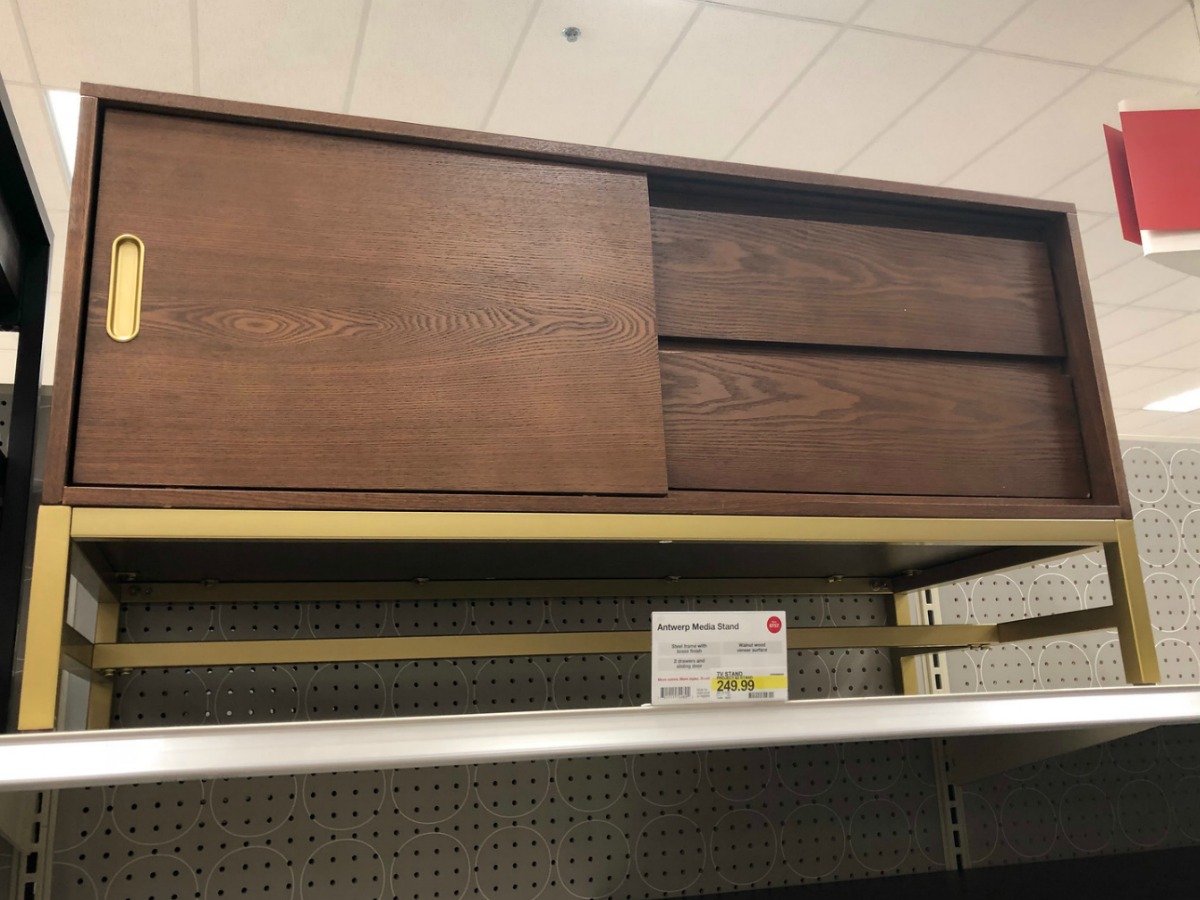 target mid century tv stand