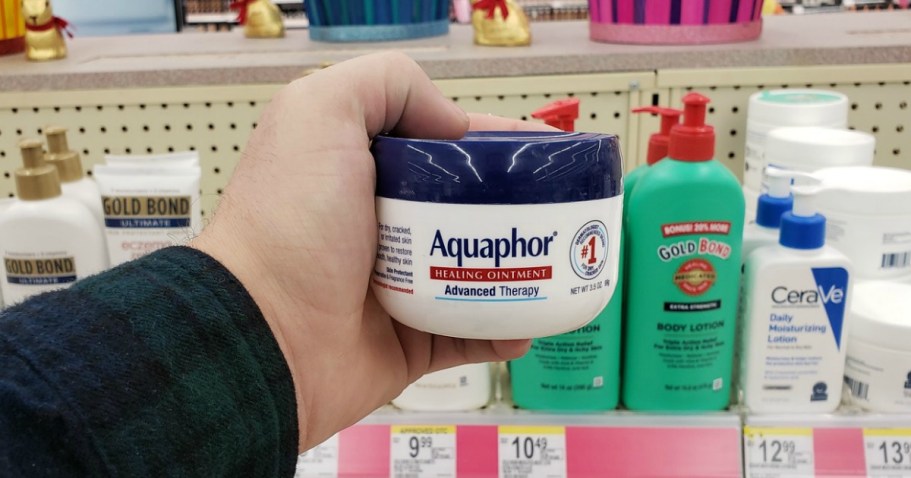 TWO Aquaphor Healing Ointment Jars Only $8.49 on Walgreens.com (Reg. $24)