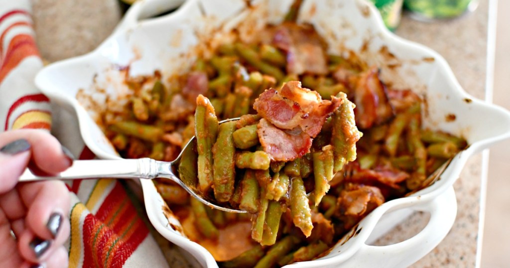 Caramelized Bacon & Green Beans