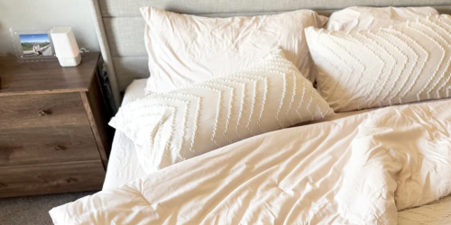 Pottery Barn Look for Less: Chic Quilted Bedding Set Just $25.53 Shipped