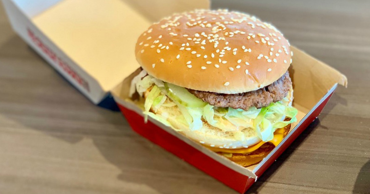 mcdonald's big mac - fast food hacks