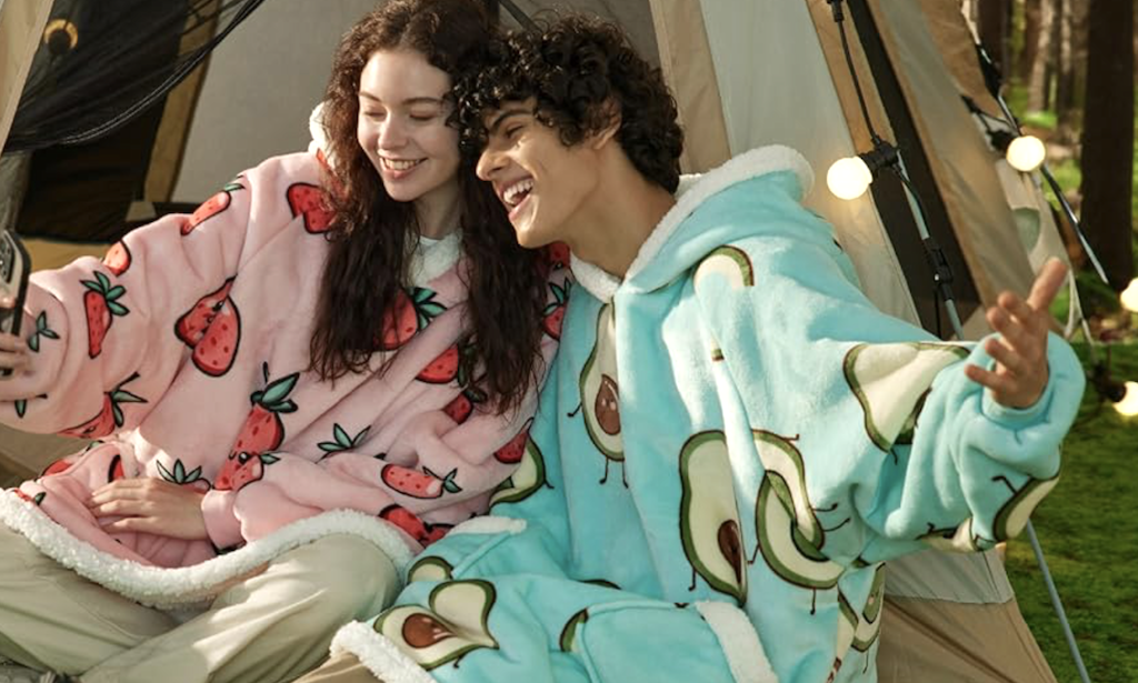 Wearable Blanket Hoodies Only $9.99 Each on Amazon (Just Buy Two)