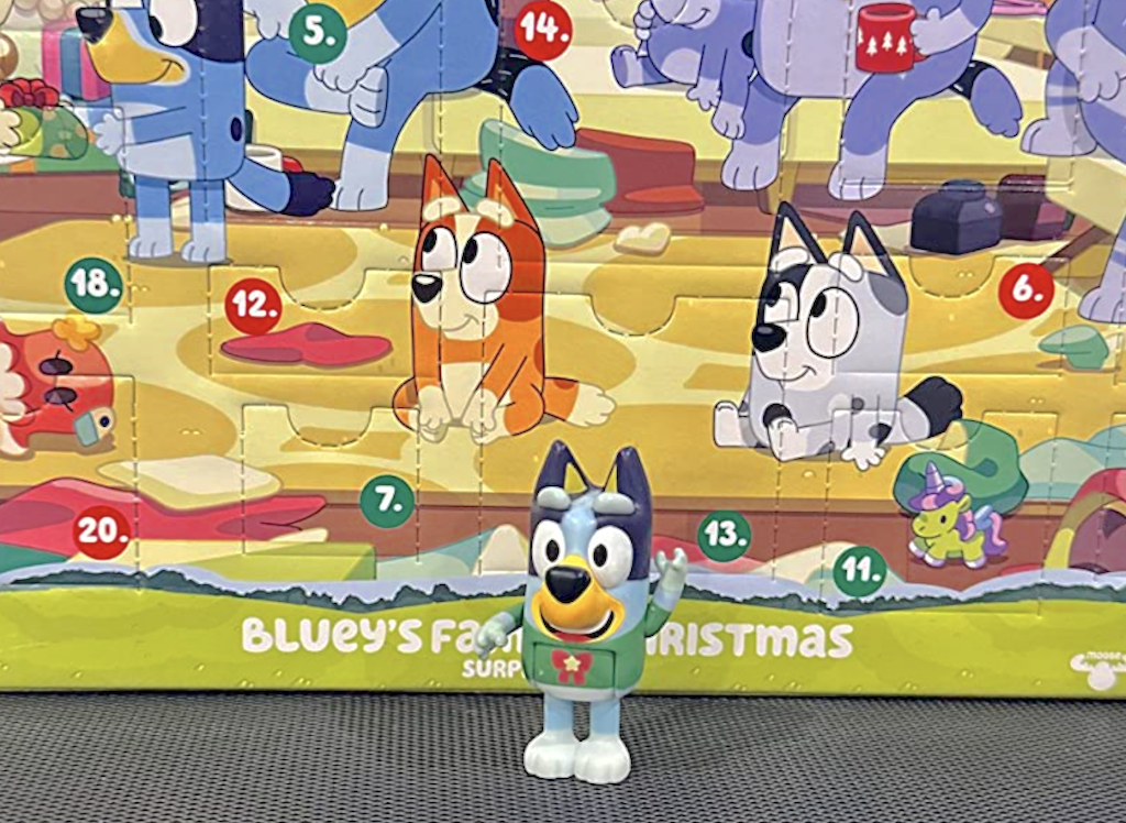 Bluey Advent Calendar w/ 24 Surprises Available Now on Amazon (Will