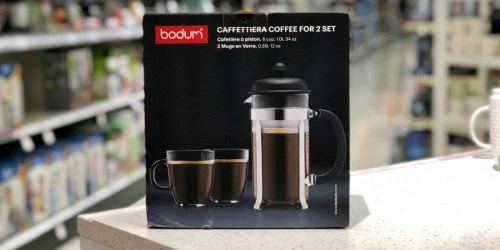Target.com: Bodum Brazil 8-Cup French Press AND Two Mugs Only $9.99