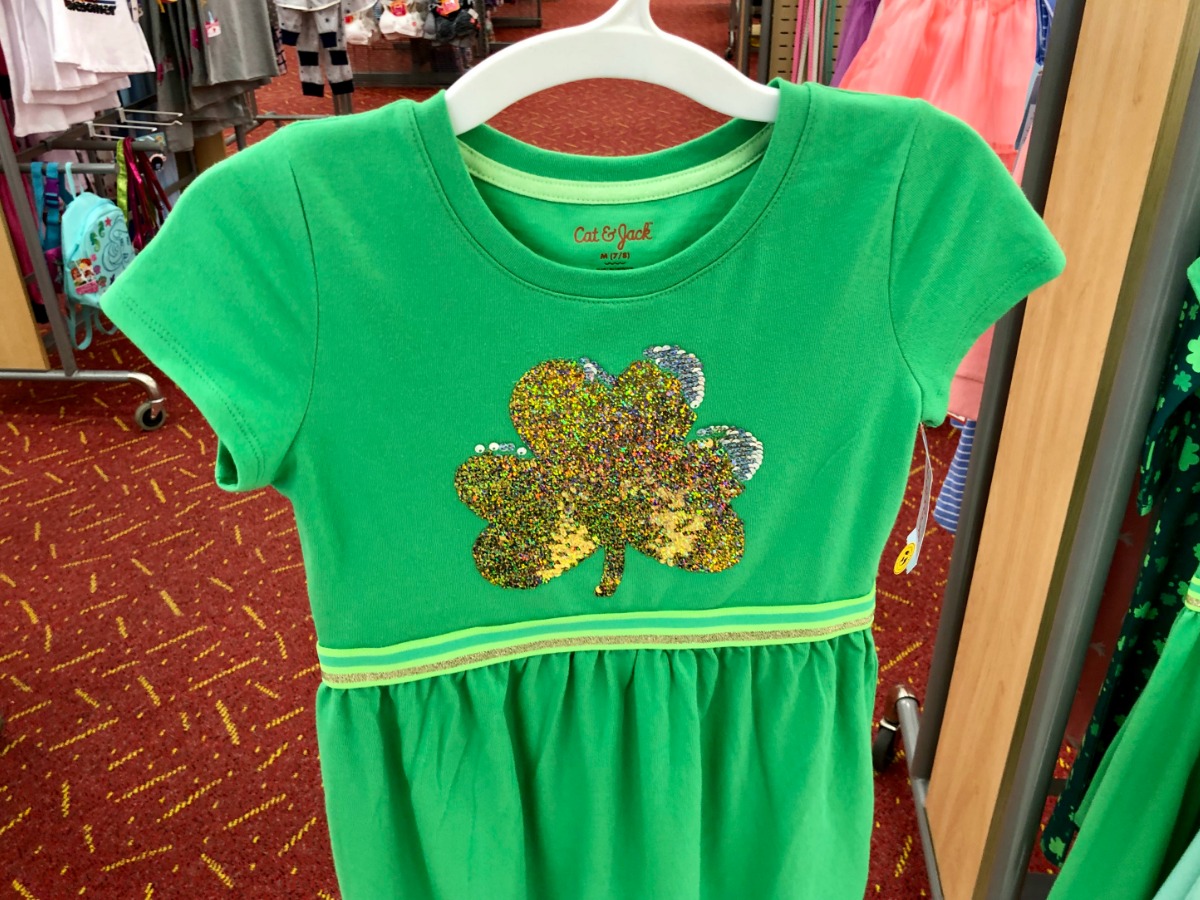 target st patrick's day toddler shirts