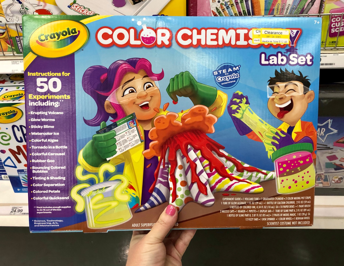 Crayola color chemistry superlab 2024 set