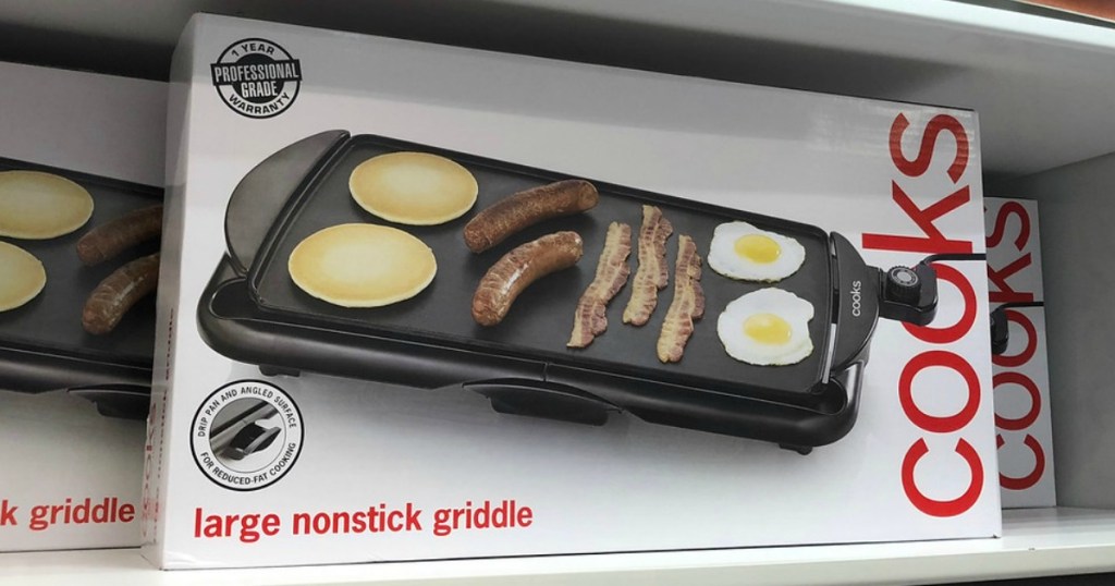 cooks griddle on store shelf