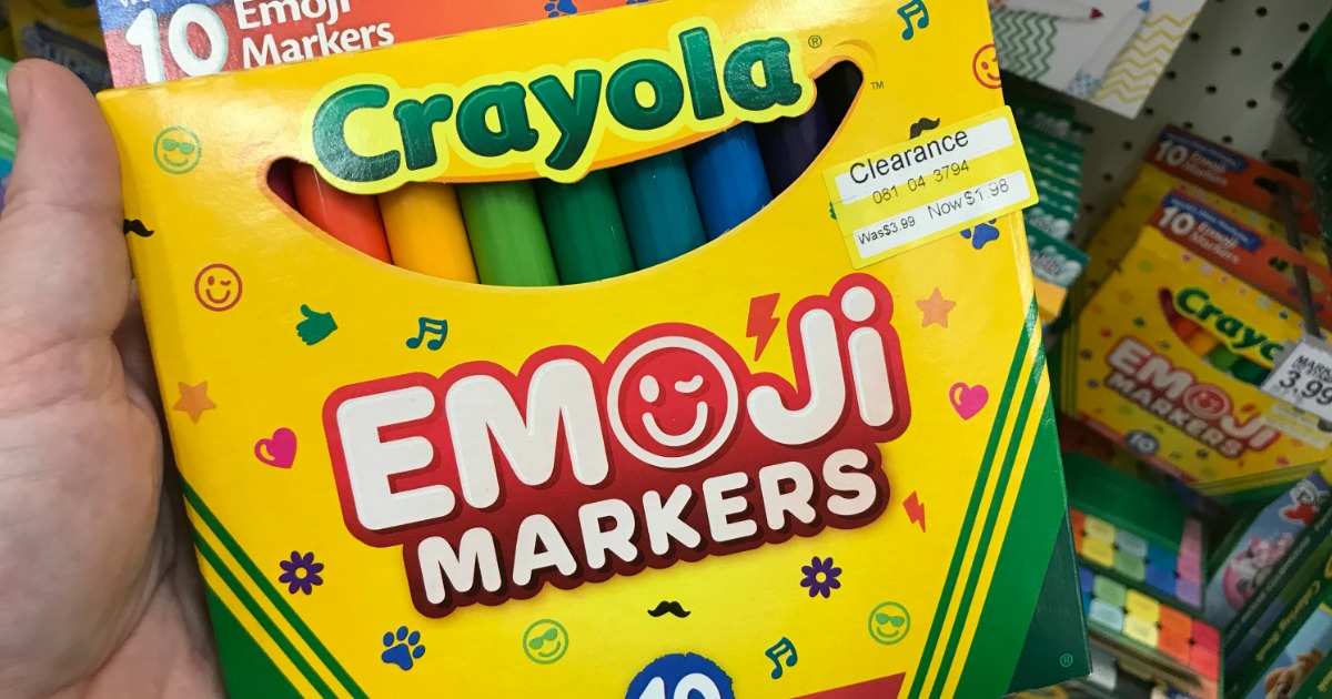 Crayola School & Art Supplies As Low As $1.98 At Target (Markers, Watercolor Paints & More) • Hip2Save