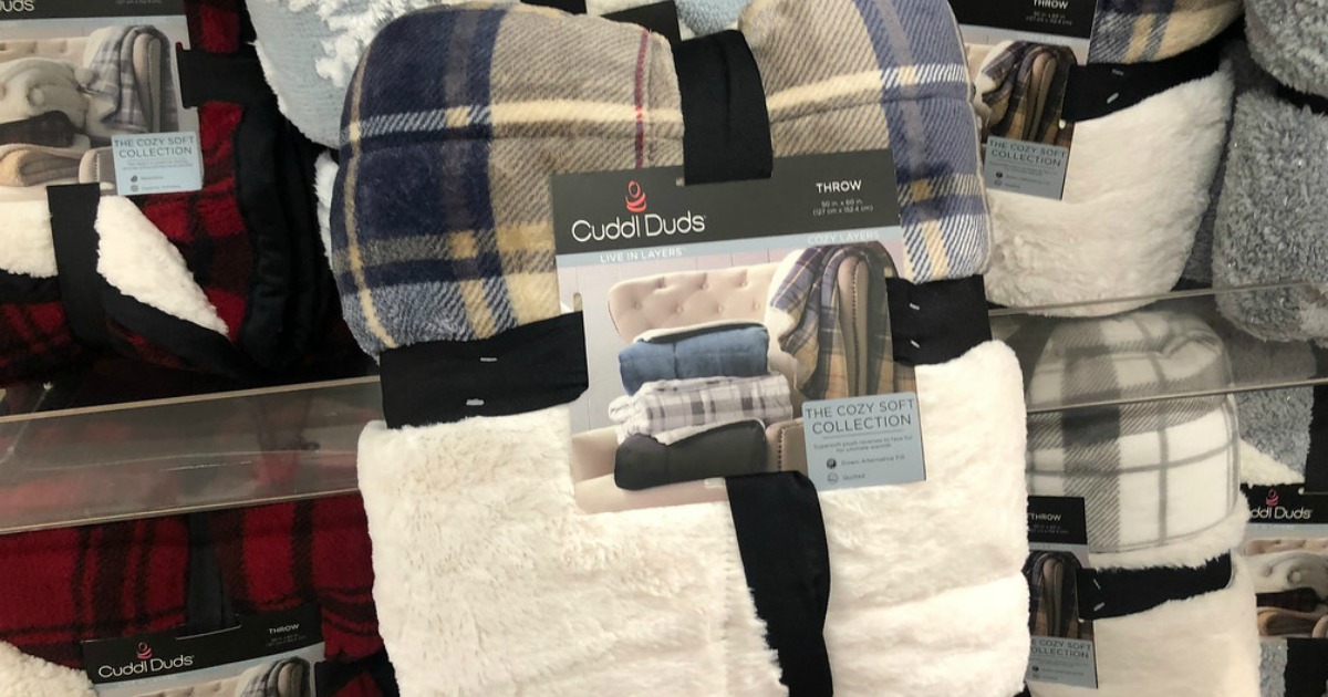 Up to 85 Off Cuddl Duds Comforters & Throws + Free Shipping for Kohl's