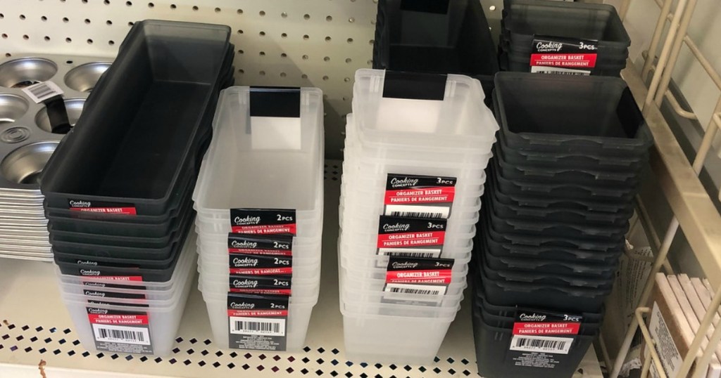 Dollar Tree Plastic Organizer MultiPacks Only 1