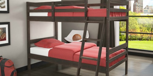 Donco Kids Twin Wooden Bunk Beds Only $209.94 Shipped (Regularly $388+)
