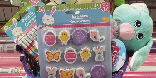 Bunny Crayons, Easter Erasers & More Only $1 at Dollar Tree