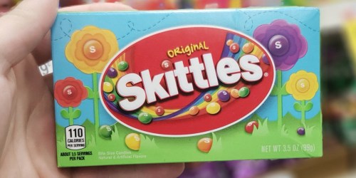New $1/2 Mars Candy Coupon = 50¢ Skittles Theater Box Candy at CVS
