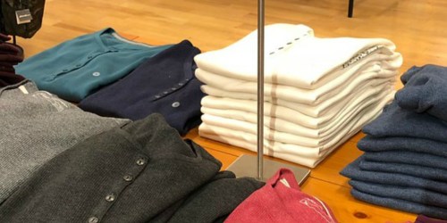 Eddie Bauer Men’s Thermal Henley Shirt Possibly Only $5 (Regularly $45) + More
