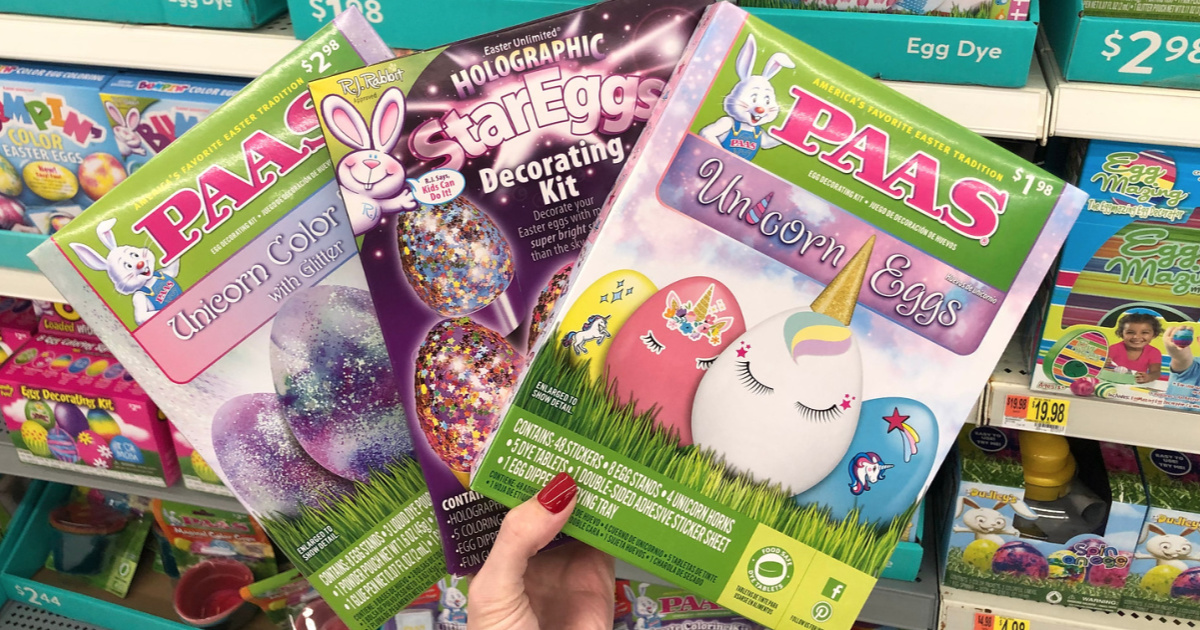 New Unicorn Easter Egg Decorating Kits Only 2 98 At Walmart More In Stores Online Hip2save