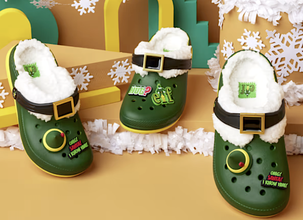 Limited Edition Christmas Crocs Available Now (Elf & Mickey Mouse!)