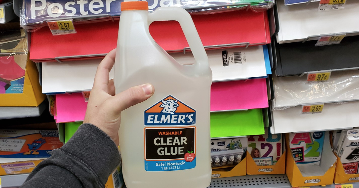 Elmer's Clear Washable Glue 1-Gallon Possibly Only $9 at Walmart