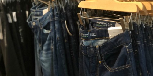 Up to 70% Off GAP Jeans, Tops, Workout Pants & More