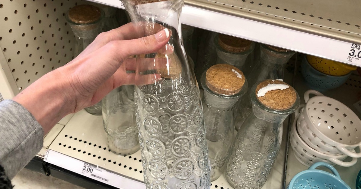 Glass Carafe Beverage Server Only 3 at Target + More