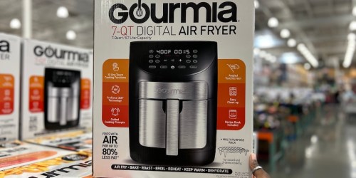 Gourmia Digital Air Fryer & Recipe Book ONLY $47.99 Shipped on Costco | Bake, Roast & Dehydrate