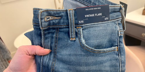 Hollister Jeans JUST $25 (+ Extra $10 Off for New Rewards Members)