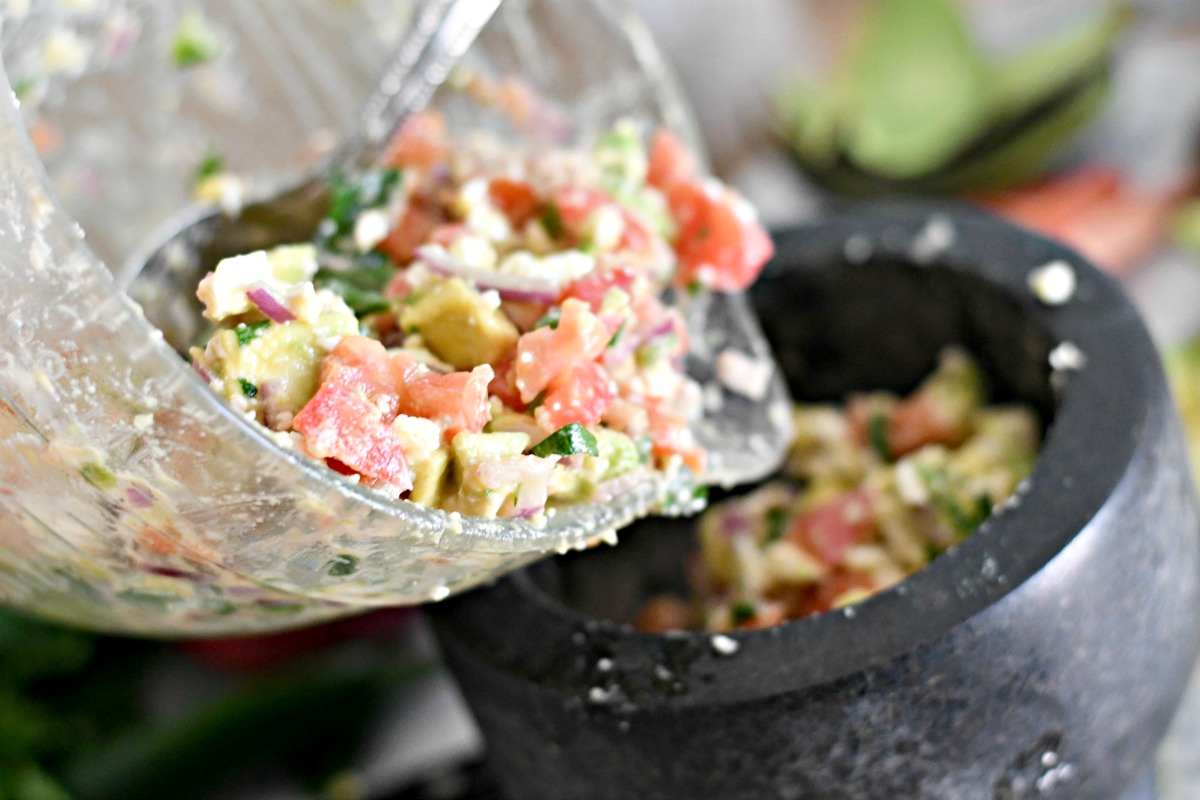 This Fresh Avocado Feta Salsa is a Delicious Game Changer!