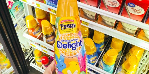 Now Hatching! New Peeps Flavored International Delight Coffee Creamer….