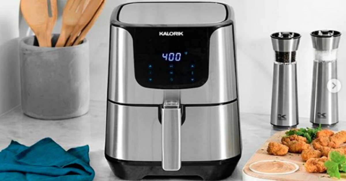 Kohl’s Cardholders Kalorik 5.3Quart Digital Air Fryer Just 69.99